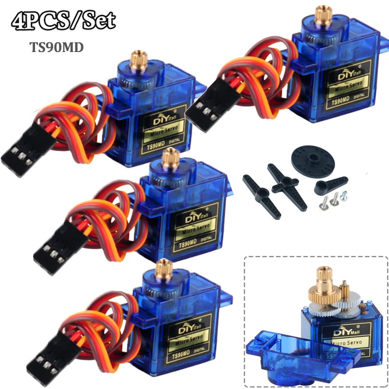 4Pcs TS90MD Micro Digital Serv - Rc Helicopter Servo review and price