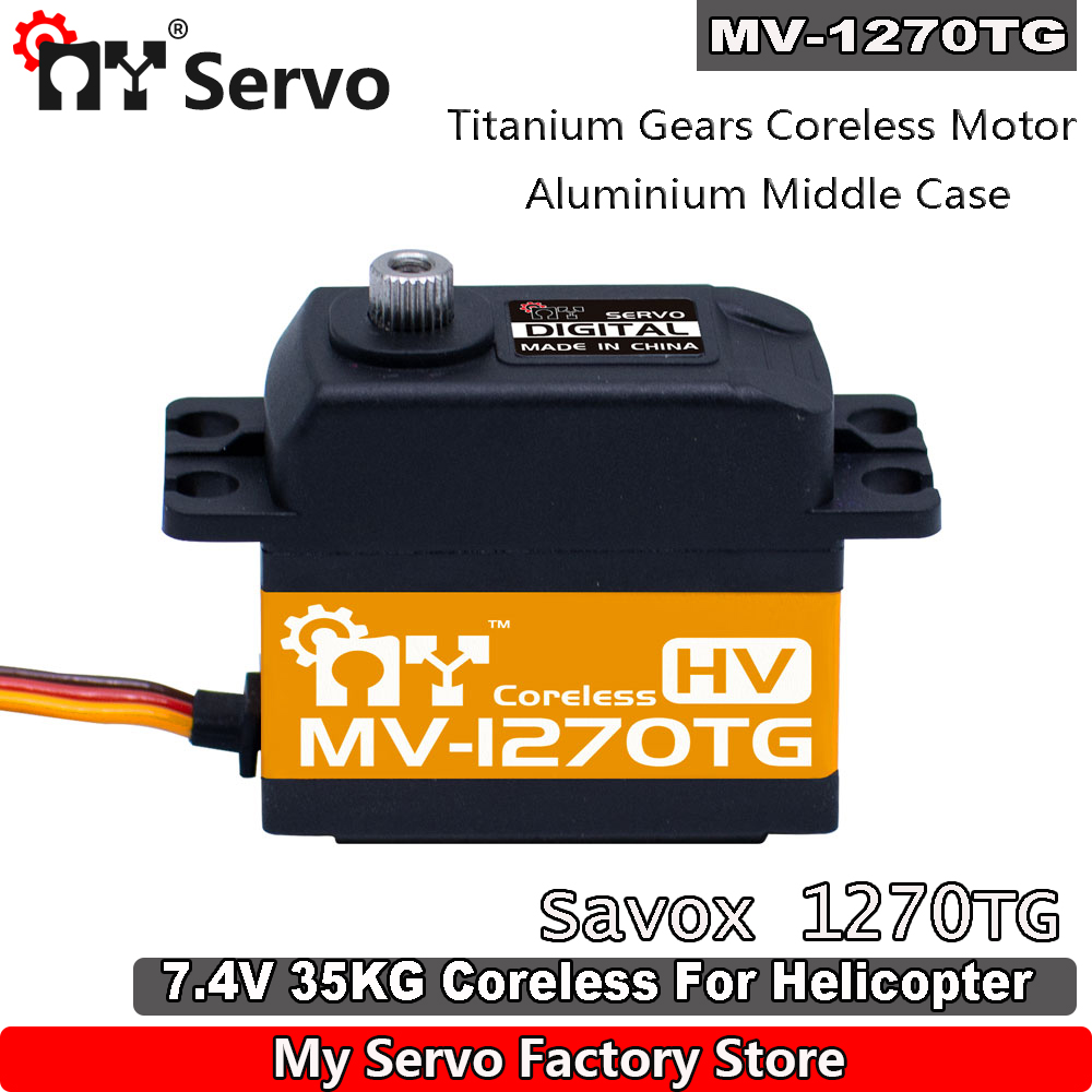 MY RC Servo MV-1270TG  HV 35kg - Rc Helicopter Parts review and price