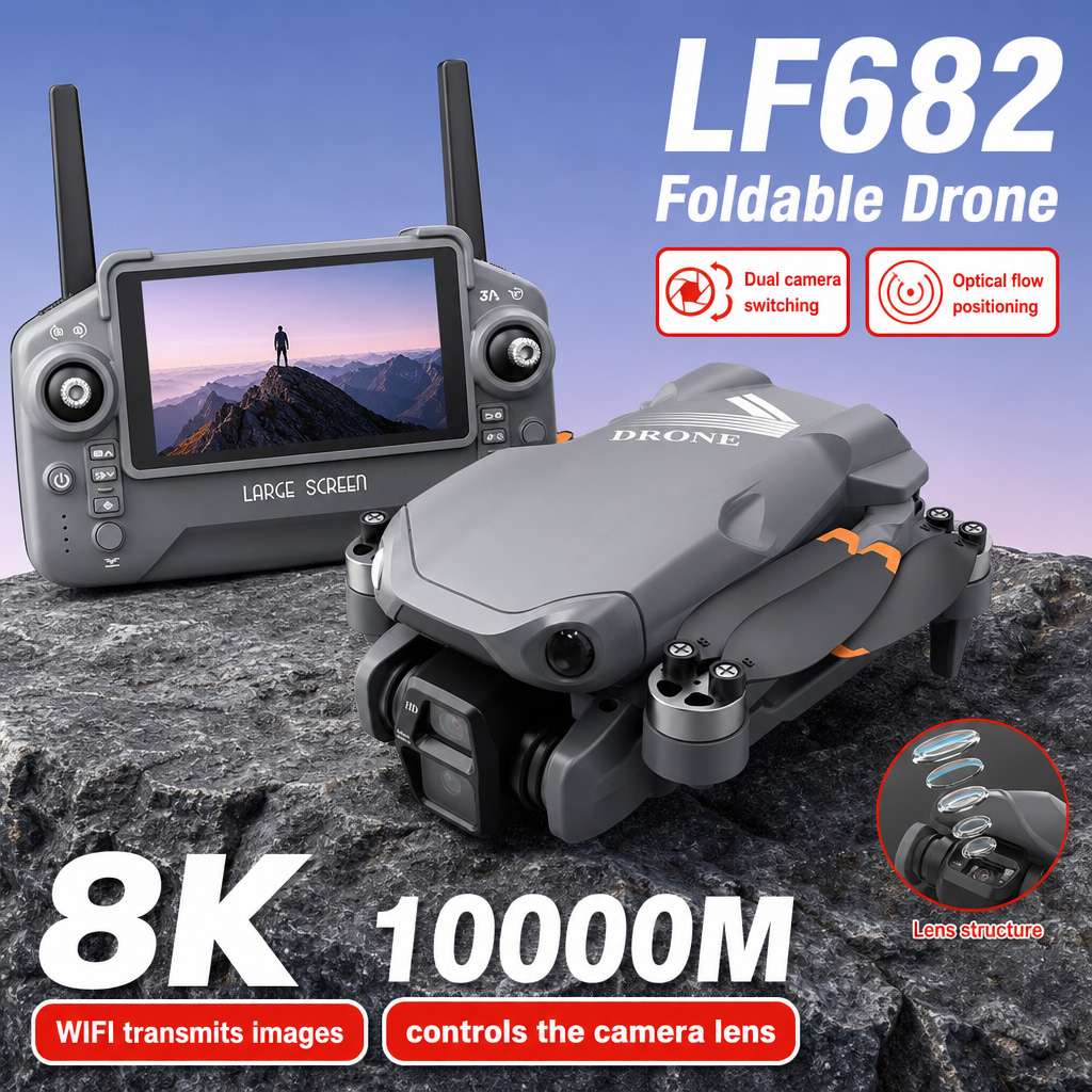 Aerial Photo LF682 Drone 8K HD - Rc Helicopter Charger review and price