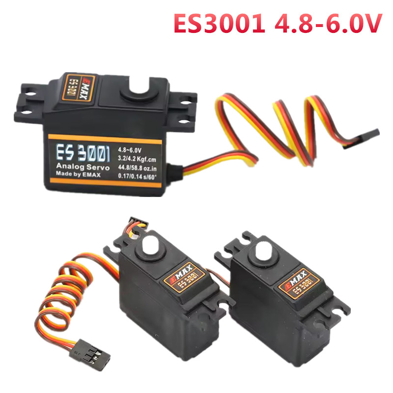 1/4PCS EMAX ES3001 4.8-6.0V 37 - Rc Helicopter Servo review and price